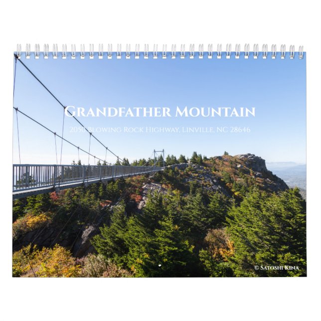 Großvater-Bergpark Kalender (Titelbild)