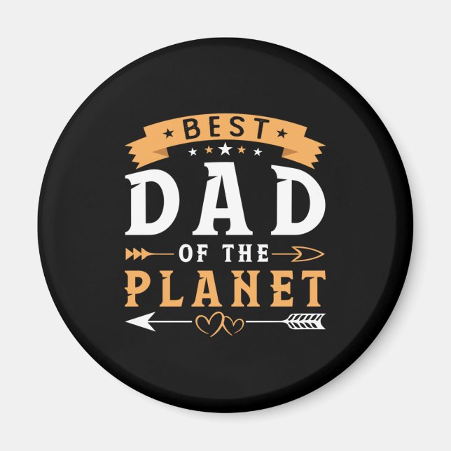 Großvater | Bester Vater des Planeten Magnet (Vorne)