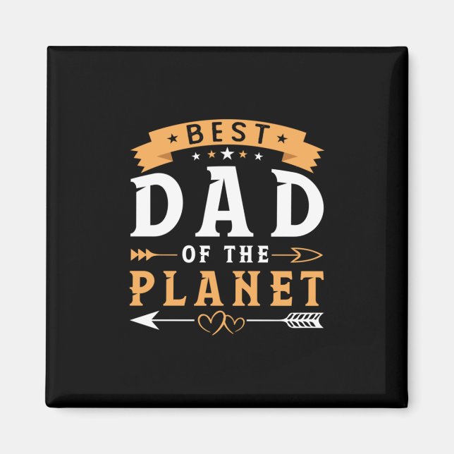 Großvater | Bester Vater des Planeten Magnet (Vorne)