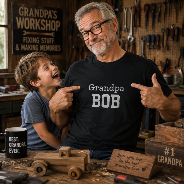 Großvater-BOB-Shirt T-Shirt (Von Creator hochgeladen)