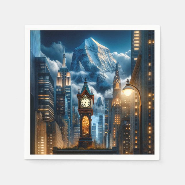 Großvater Clock Serviette (Vorderseite)