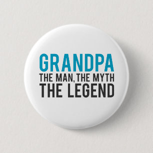 Großvater, der Mann, der Mythos, die Legende Button
