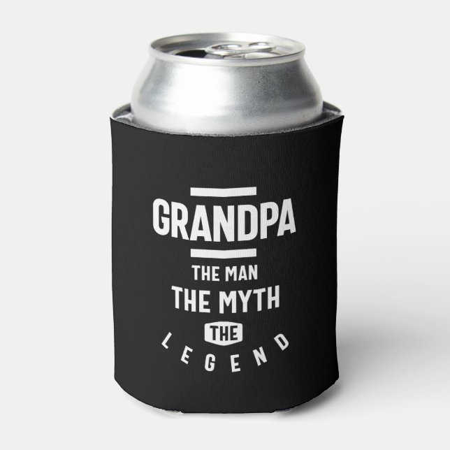 Großvater der Mann, der Mythos, die Legende Dosenkühler (Kanne Vorderseite)