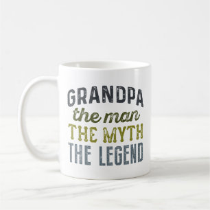 Großvater der Mann, der Mythos, die Legende Kaffeetasse