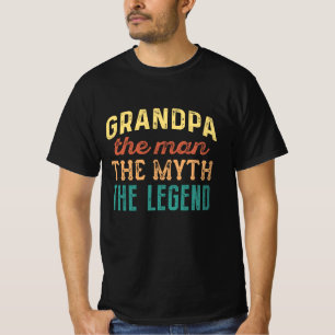 Großvater der Mann, der Mythos, die Legende T-Shirt