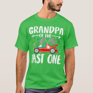 Großvater der schnellen 1. Geburtstagsfamilie P T-Shirt