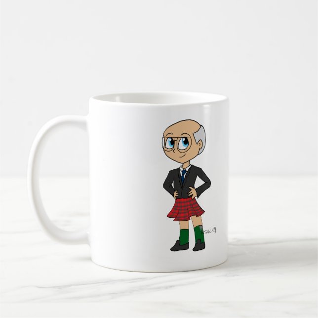 Großvater der Scotsman Kaffeetasse (Links)