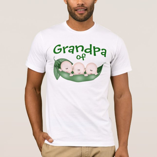 Großvater der Triplet Boys T-Shirt (Vorderseite)
