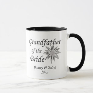 Großvater des Datums der Namen der Braut Tasse