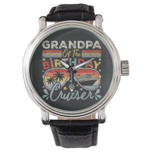 Großvater des GeburtstagsCruiser-Urlaub Vintag Armbanduhr