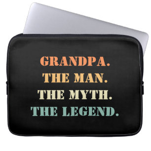 Großvater des Mannes Der Mythos Der legendäre Vate Laptopschutzhülle