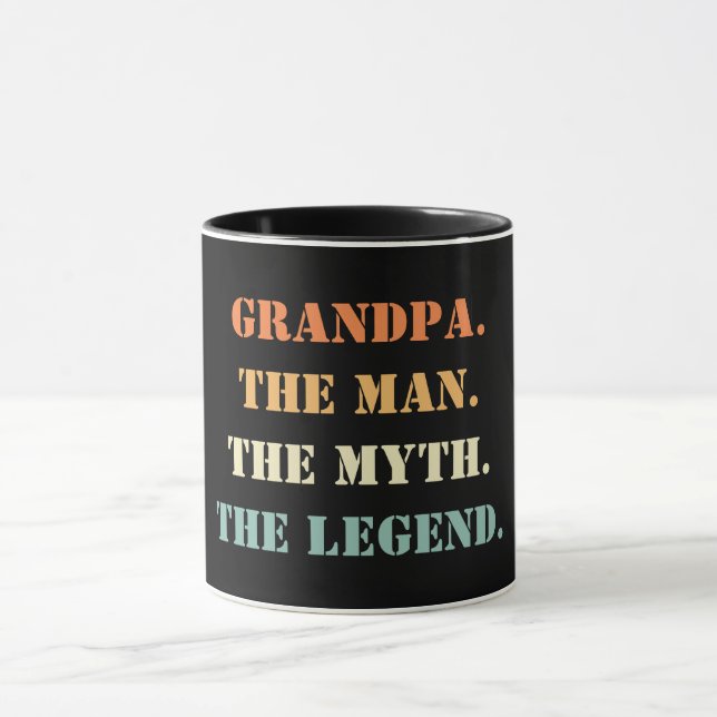 Großvater des Mannes Der Mythos Der legendäre Vate Tasse (Zentrum)