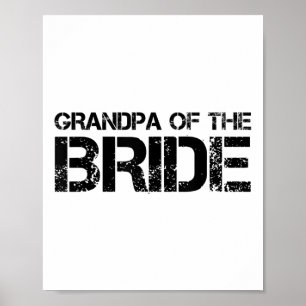 Großvater des Party des Brautwitterzerhauses Gif Poster