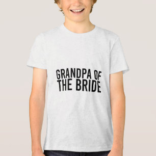 Großvater des Party des Brautwitterzerhauses Gif Tri-Blend Shirt