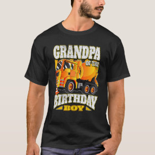 Großvater des Trucks aus Jungen-Beton T-Shirt