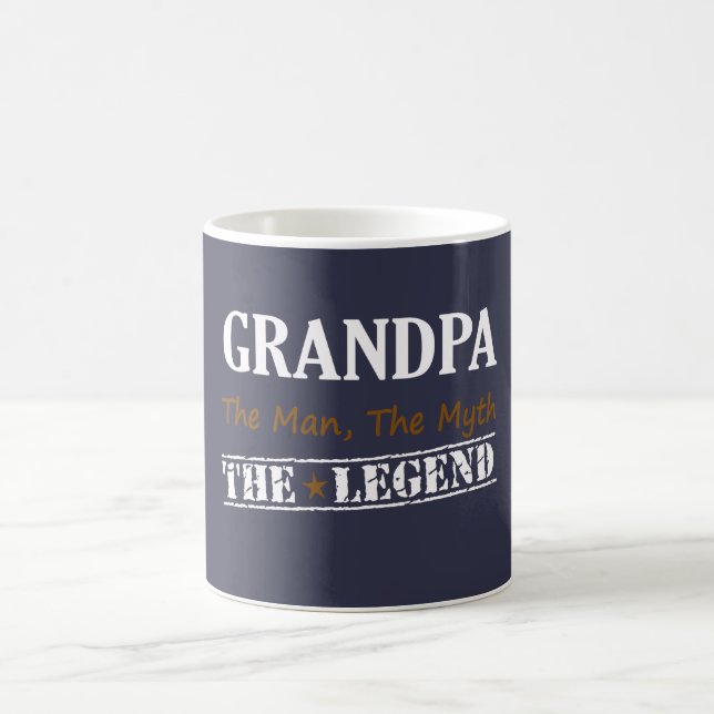 Großvater die Legende Kaffeetasse (Mittel)