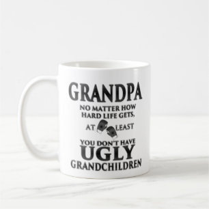 Großvater, du hast keinen üppigen Großkinder-Fu Kaffeetasse