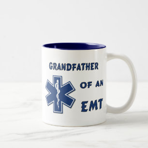 Großvater eines EMT Zweifarbige Tasse