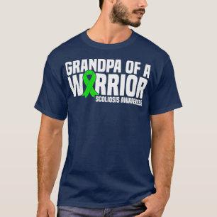 Großvater eines Krieger-Skoliose-Bewusstseins T-Shirt