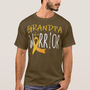Großvater eines Kriegers - Krebsbewusstsein im Kin T-Shirt