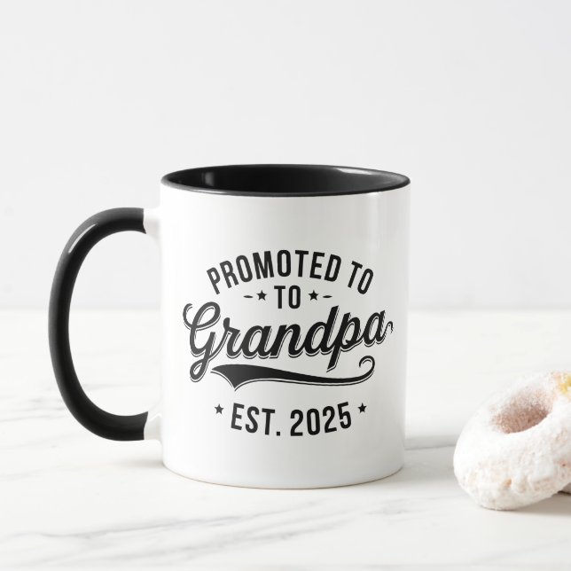 Großvater fördern - Neue Opa-Geschenkidee-Tasse Tasse (Mit Donut)