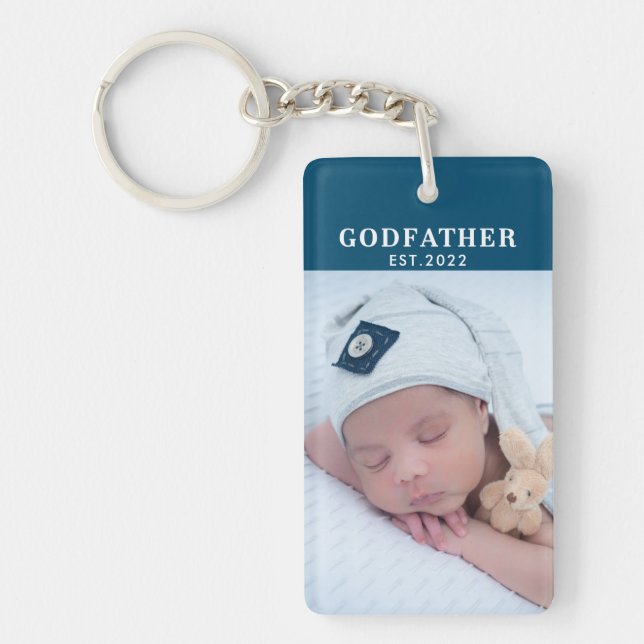 Großvater| Foto im Jahr Schlüsselanhänger (Vorderseite)