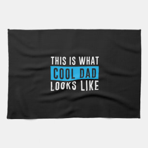 Großvater-Geschenk   Cool Dad sieht aus wie Geschirrtuch