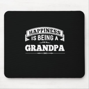 Großvater   Glück ist ein Großvater Mousepad