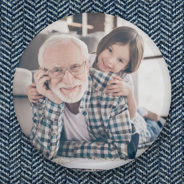Großvater Großvater Großvater Volles Foto Button (Von Creator hochgeladen)