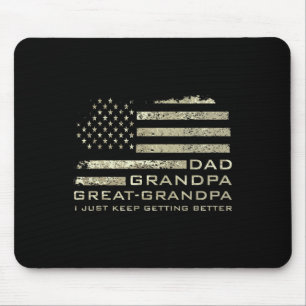 Großvater Großvater Vatertag Großkinder Mousepad