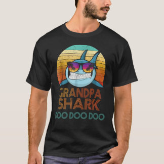 Großvater-Haifisch-T - Shirt. Doo Doo Doo T-Stück T-Shirt