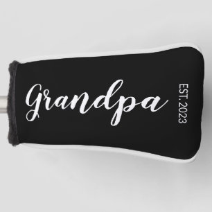 Großvater - individualisierbares festes Jahr Golf Headcover