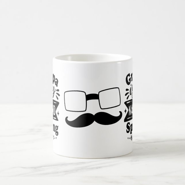 Großvater ist mein Name, und das Verderben ist mei Kaffeetasse (Mittel)
