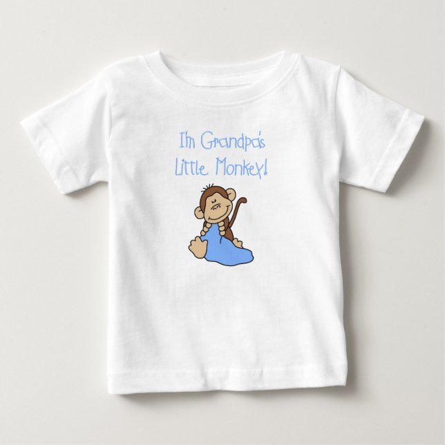Großvater-Junge Baby T-shirt (Vorderseite)