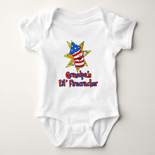 Großvater-Kleiner Baby Strampler (Vorderseite)