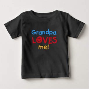 Großvater-Lieben ich Baby T-shirt