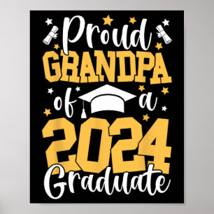 Großvater mit einer CL von 2024 Graduate Matching Poster