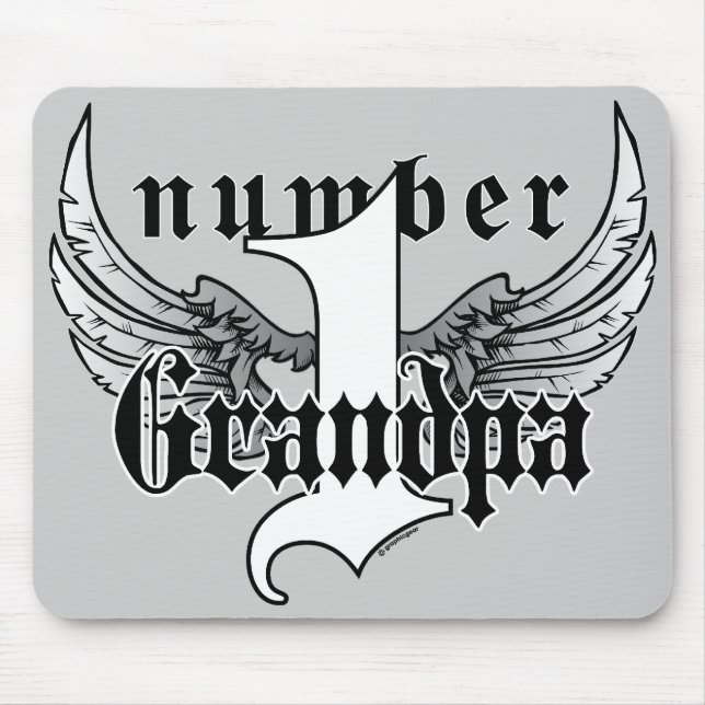 Großvater Mousepad der Nr.-eine (Vorne)