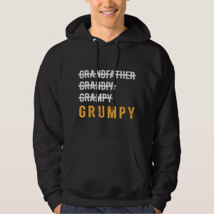 Großvater Opa Grampy mürrischer lustiger Vater D Hoodie