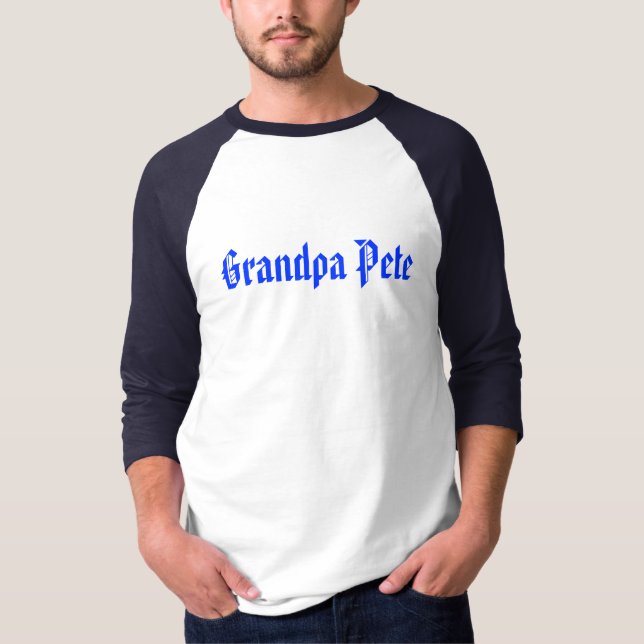 Großvater Peter T-Shirt (Vorderseite)