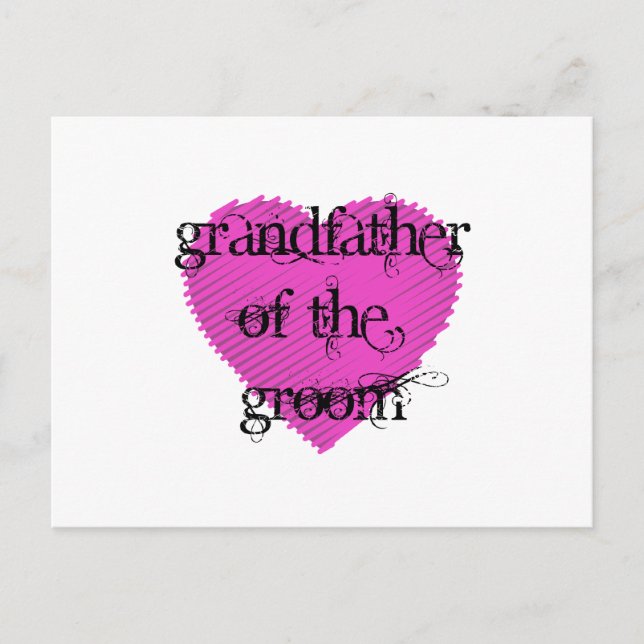 Großvater Postkarte (Vorderseite)