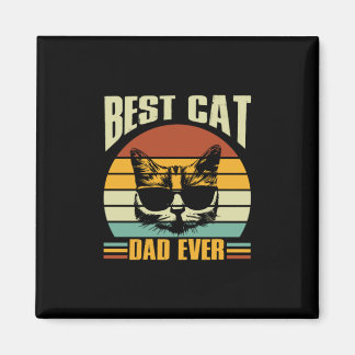 Großvater Quotes | Bester Cat Vater je Magnet
