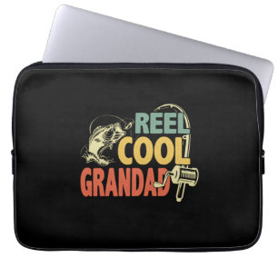 Großvater Quotes Cooler Großfisch Laptopschutzhülle