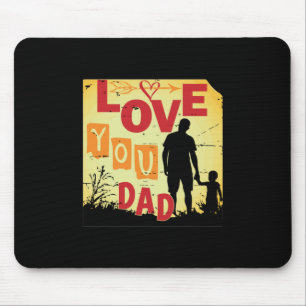 Großvater Quotes LIEBE VATER Mousepad