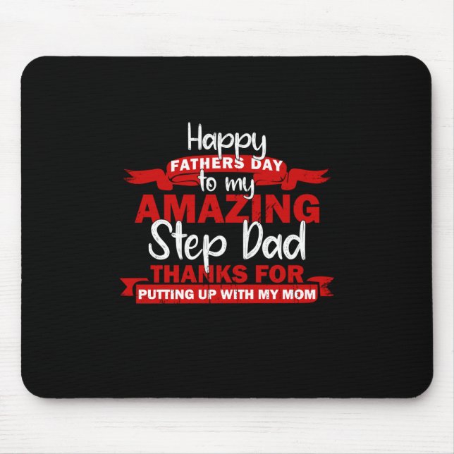 Großvater Quotes | Phantastisch Step Daddy Mousepad (Vorne)