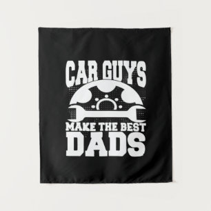 Großvater Quotes Typ machen die besten Vater Wandteppich