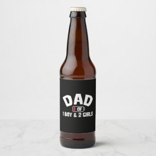 Großvater Quotes   Vater eines Jungen Bierflaschenetikett