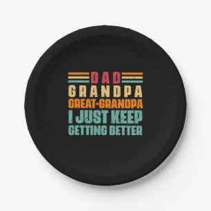 Großvater Quotes Vater Großer Opa Pappteller