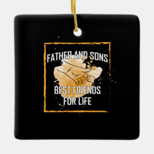 Großvater Quotes Vater und Sohn bester Freund Keramikornament