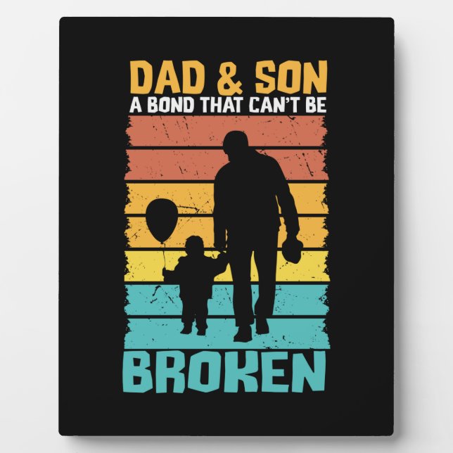 Großvater Quotes | Vater und Sohn Fotoplatte (Vorderseite)